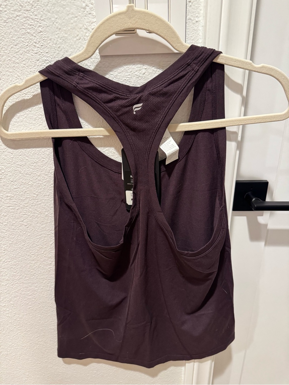 Fabletics Plum Racerback Tank - Picture 2 of 4